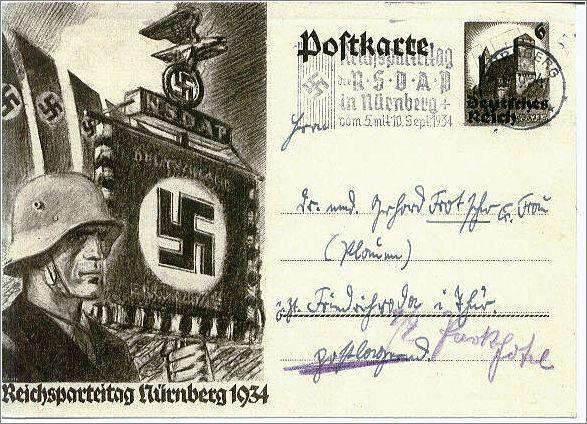 NSDAP postcard